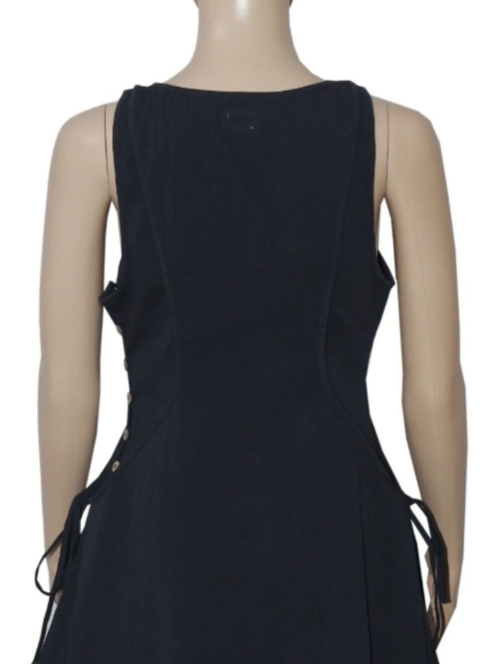 Free People Free-est Forever Fancy Mini Dress Black Sweetheart XS - Picture 6 of 6